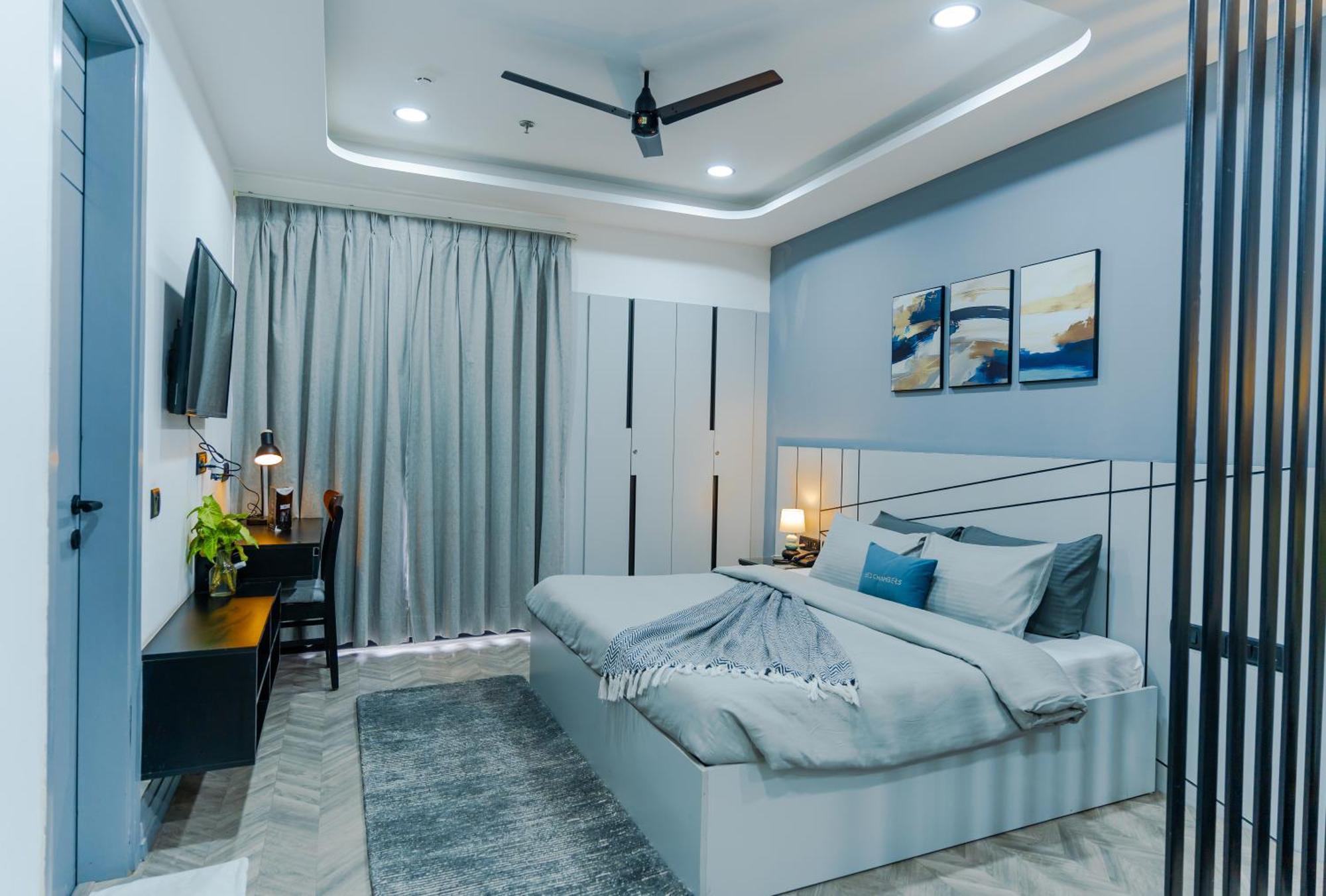 Bedchambers Luxury Apartment Near Golf Course Road Gurgaon Exterior photo