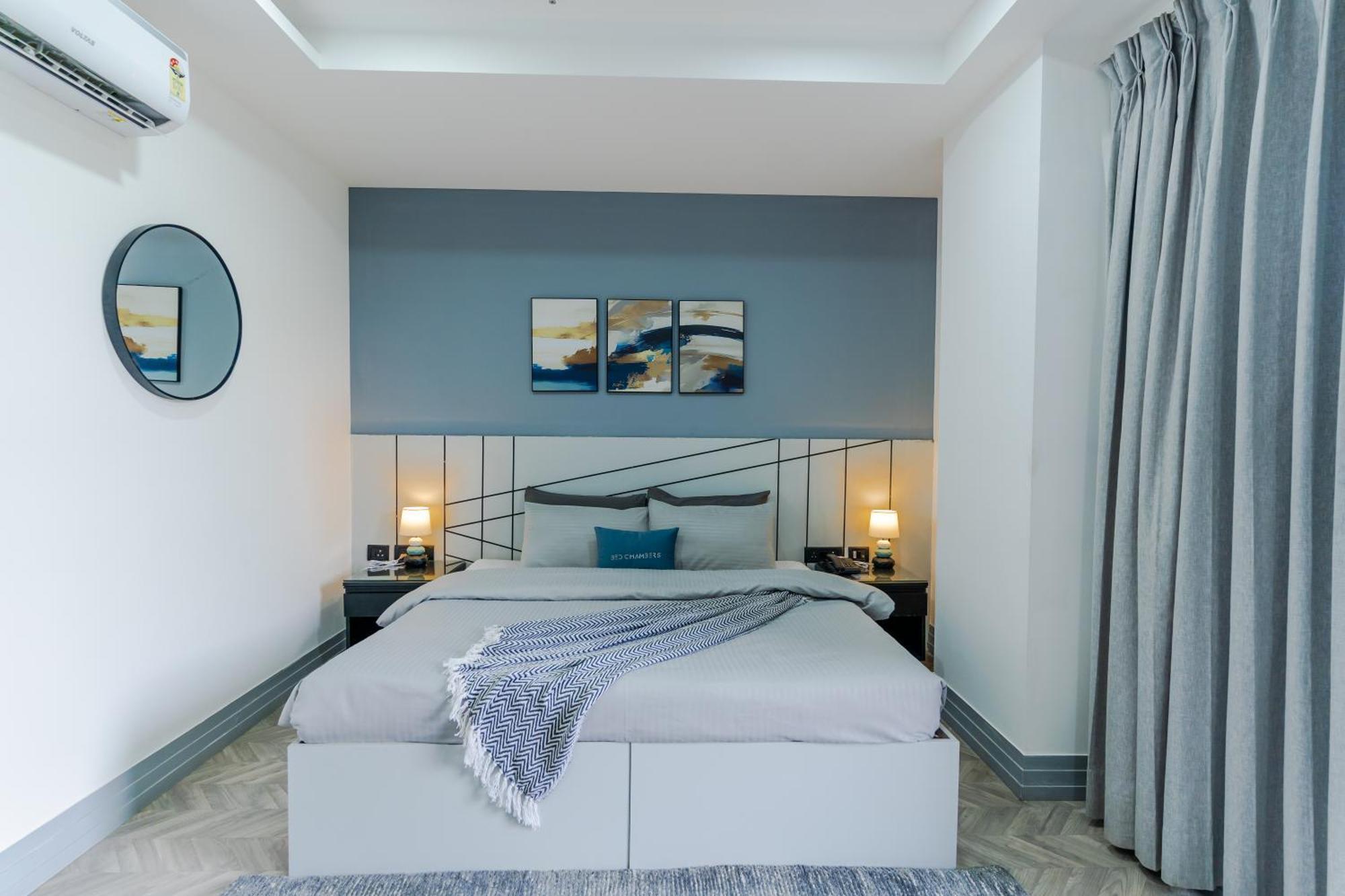 Bedchambers Luxury Apartment Near Golf Course Road Gurgaon Exterior photo